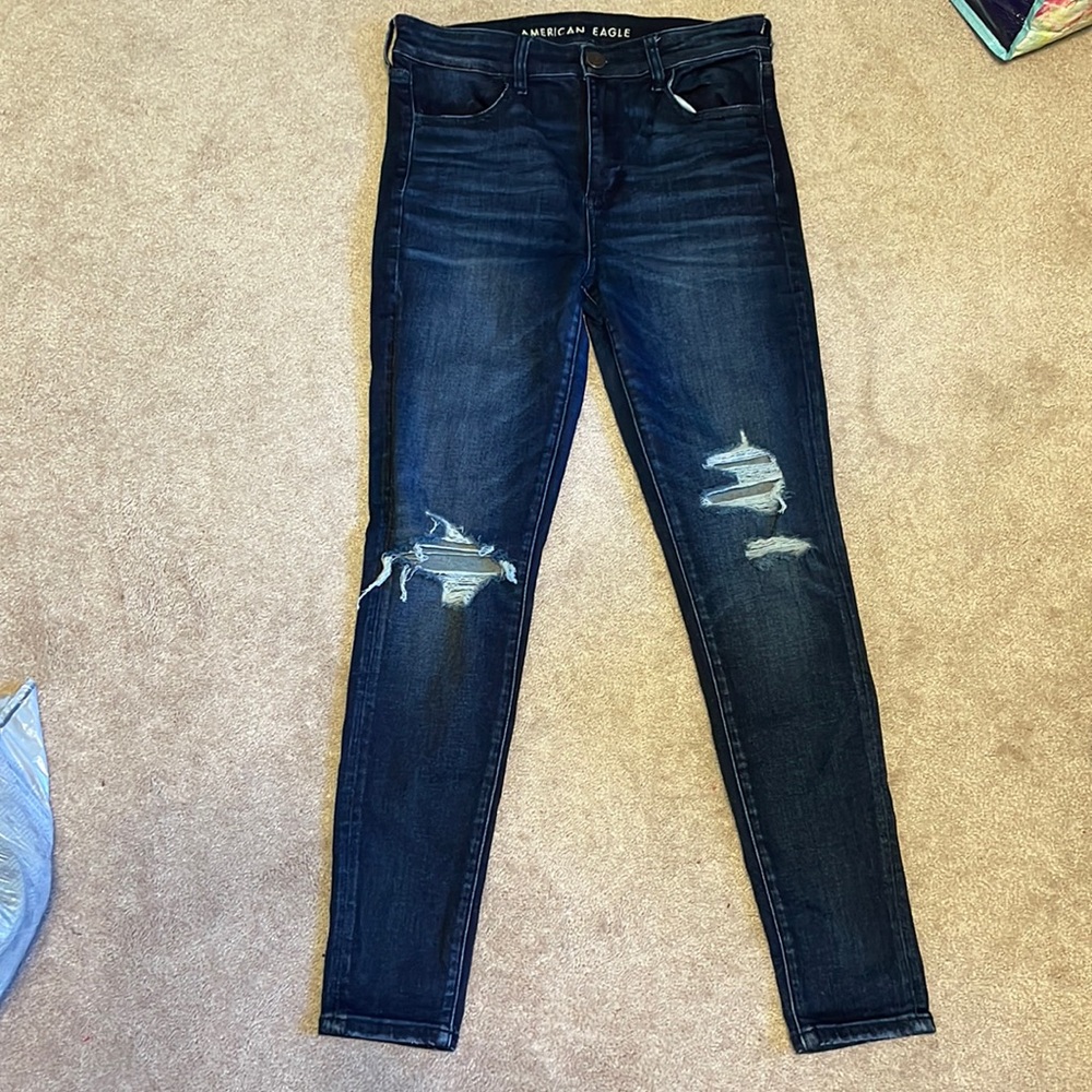 High rise jegging